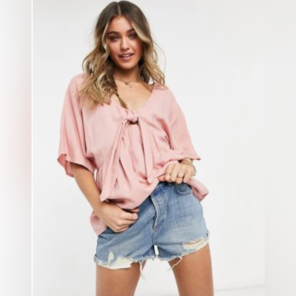 Tie Front Top